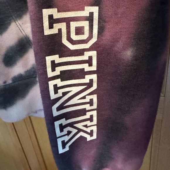 PINK Victoria's Secret Pink and Purple Tie-Dye Full Zip 💕 - Picture 5 of 10